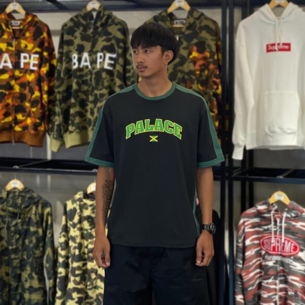 BRANDNEW PALACE Flag Black Tee (Large)