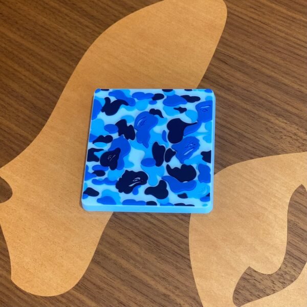 BRANDNEW BAPE Abc Camo Blue Magnet Attach - SOLD