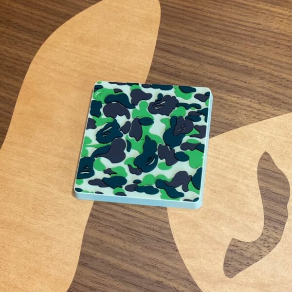 BRANDNEW BAPE Abc Camo Green Magnet Attach - SOLD