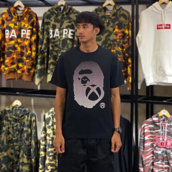 BRANDNEW BAPE x Xbox Ape Head Black Tee (Large) - SOLD