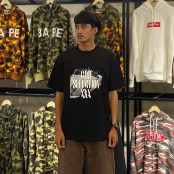BRANDNEW GOD SELECTION XXX Graphic Black Tee (XL)