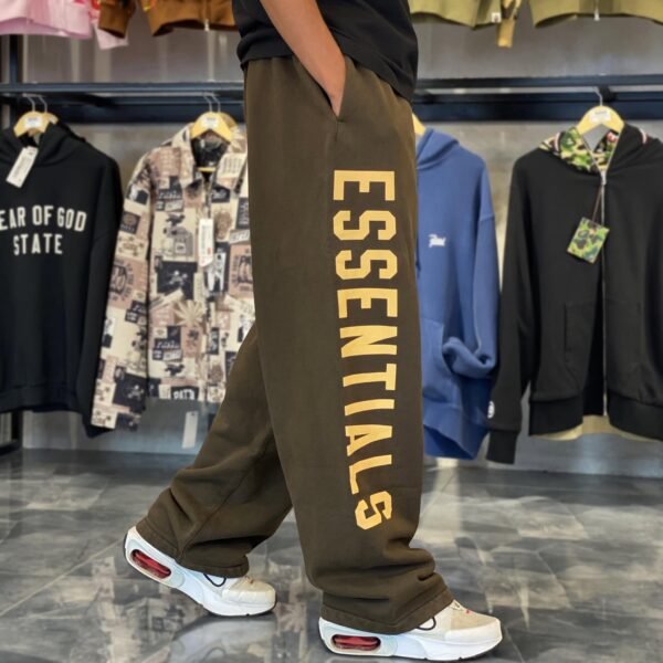 BRANDNEW ESSENTIALS Olive Green Sweat Pants (Large) - SOLD