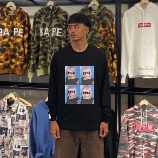 BRANDNEW GOD SELECTION XXX Graphic Black Long Sleeves (Large)