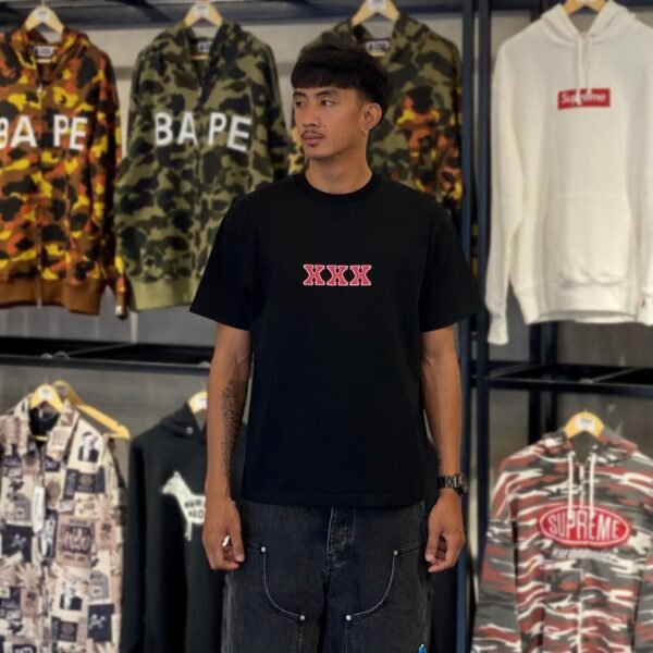 BRANDNEW GOD SELECTION XXX Graphic Black Tee (Medium)