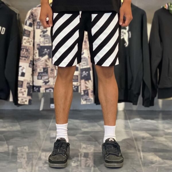 BRANDNEW Off-White Black Sweat Shorts (Small) - SOLD