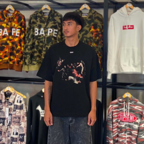 BRANDNEW Off-White Black Tee (XL) - SOLD