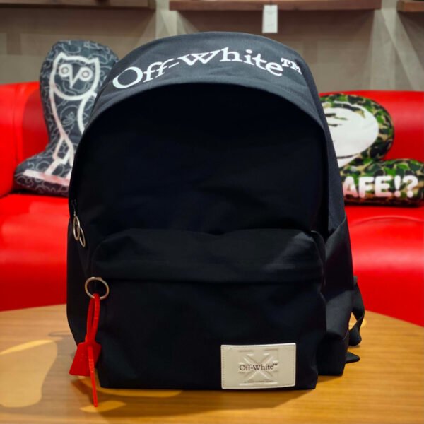 BRANDNEW Off-White Black Backpack - SOLD