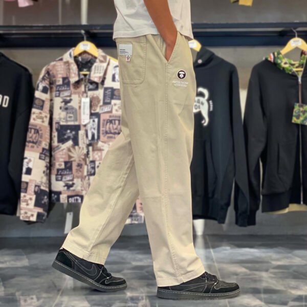 BRANDNEW AAPE BY *A BATHING APE® Straight Cut Pants (Large)