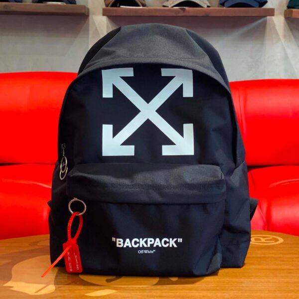 BRANDNEW Off-White Arrow Black Backpack