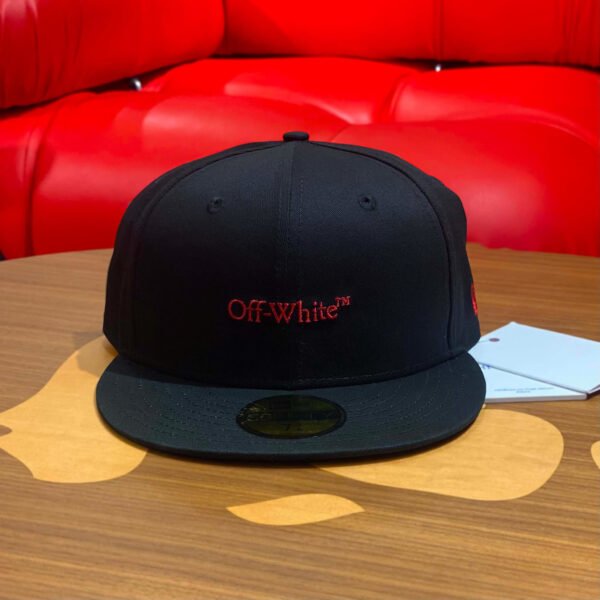 BRANDNEW Off-White x New Era Black Fitted Cap (size 7 3/8)