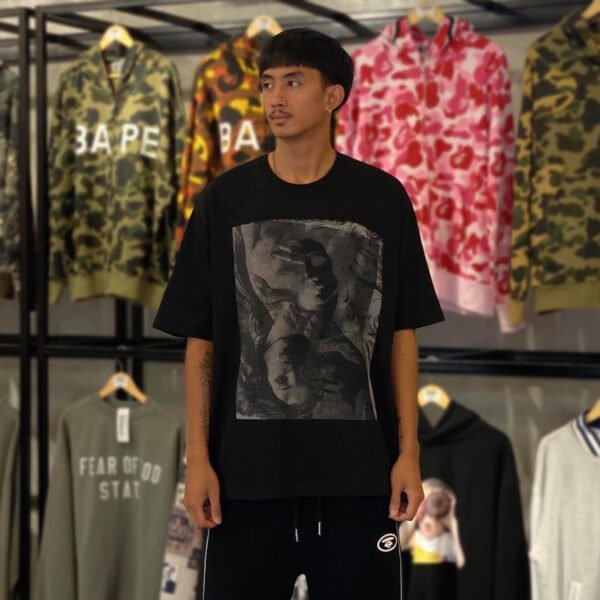 BRANDNEW STUSSY Double Venus Black Tee (XL) - SOLD