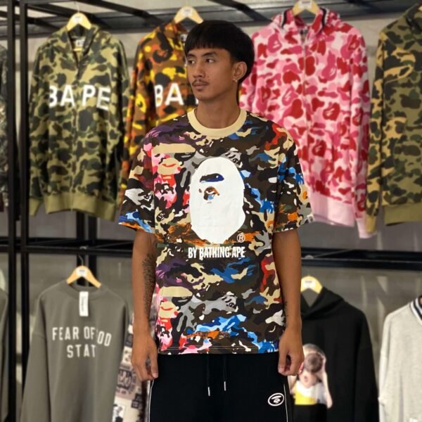 BRANDNEW BAPE Hybrid Camo Relaxed Fit Tee (Large) - SOLD