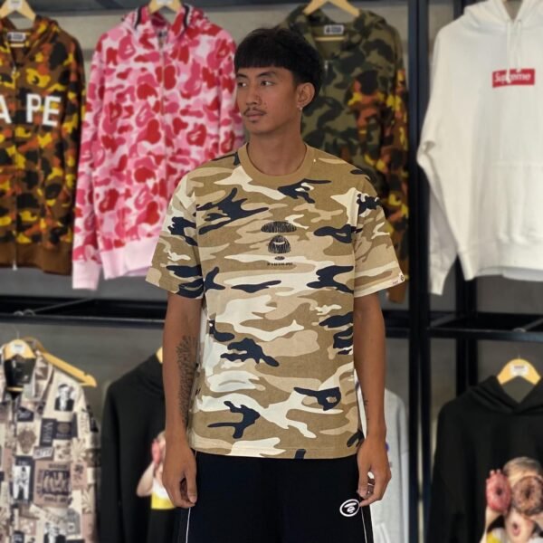 BRANDNEW AAPE BY *A BATHING APE® AAPEUNVS Brown Desert Camo Tee (Medium)