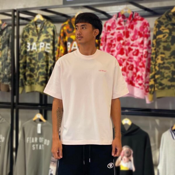 BRANDNEW OFF-WHITE Marker Arrow Baby Pink Tee (Large) – SOLD