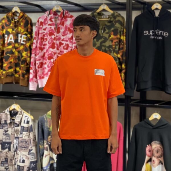 BRANDNEW Off-White Metallic Silver Arrow Black Tee (Large)