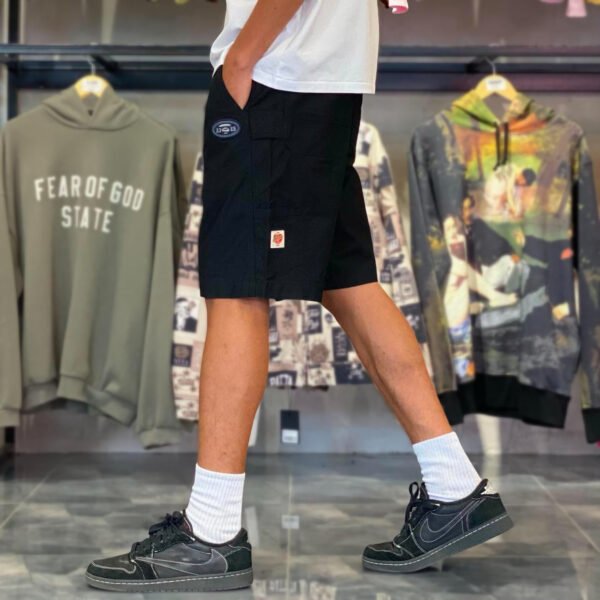 BRANDNEW AAPE BY *A BATHING APE® Embroidered Black Denim Shorts (Medium) - SOLD
