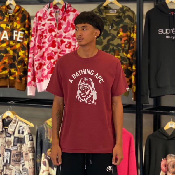 BRANDNEW BAPE Archive Maroon Tee (Large)