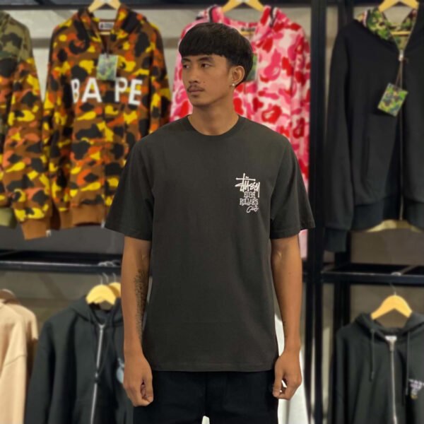 BRANDNEW STUSSY High Rollers Faded Black Tee (Medium) - SOLD