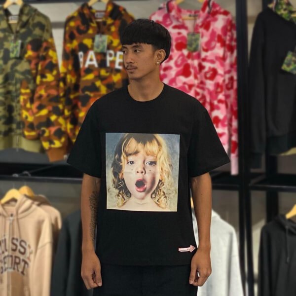 BRANDNEW ADLV Baby Face Jewelry Black Tee (size 1) - SOLD