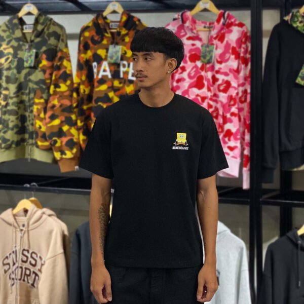BRANDNEW ADLV x Happy Spongebob Black Tee (size 0)