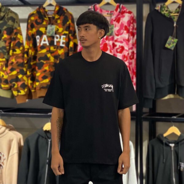 BRANDNEW STUSSY Dice Clock Black Tee (Large) - SOLD