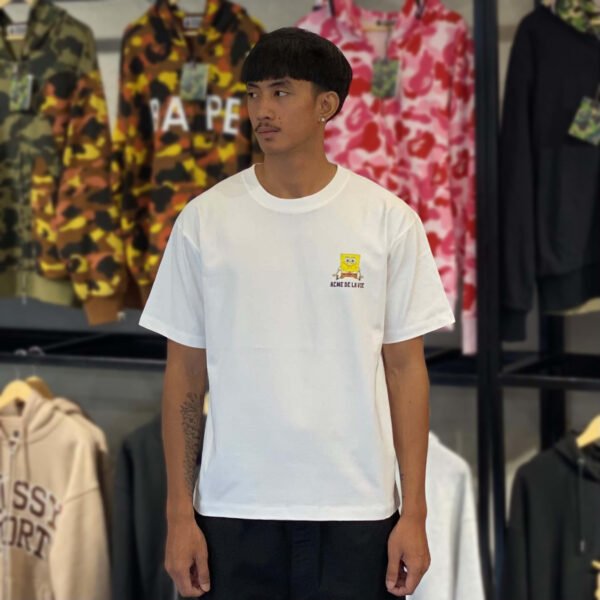 BRANDNEW ADLV x Happy Spongebob White Tee (size 0)