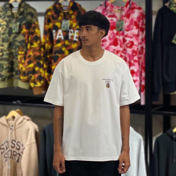 BRANDNEW ADLV x Gundam Mobile Suit Basic Logo White Tee (size 2)
