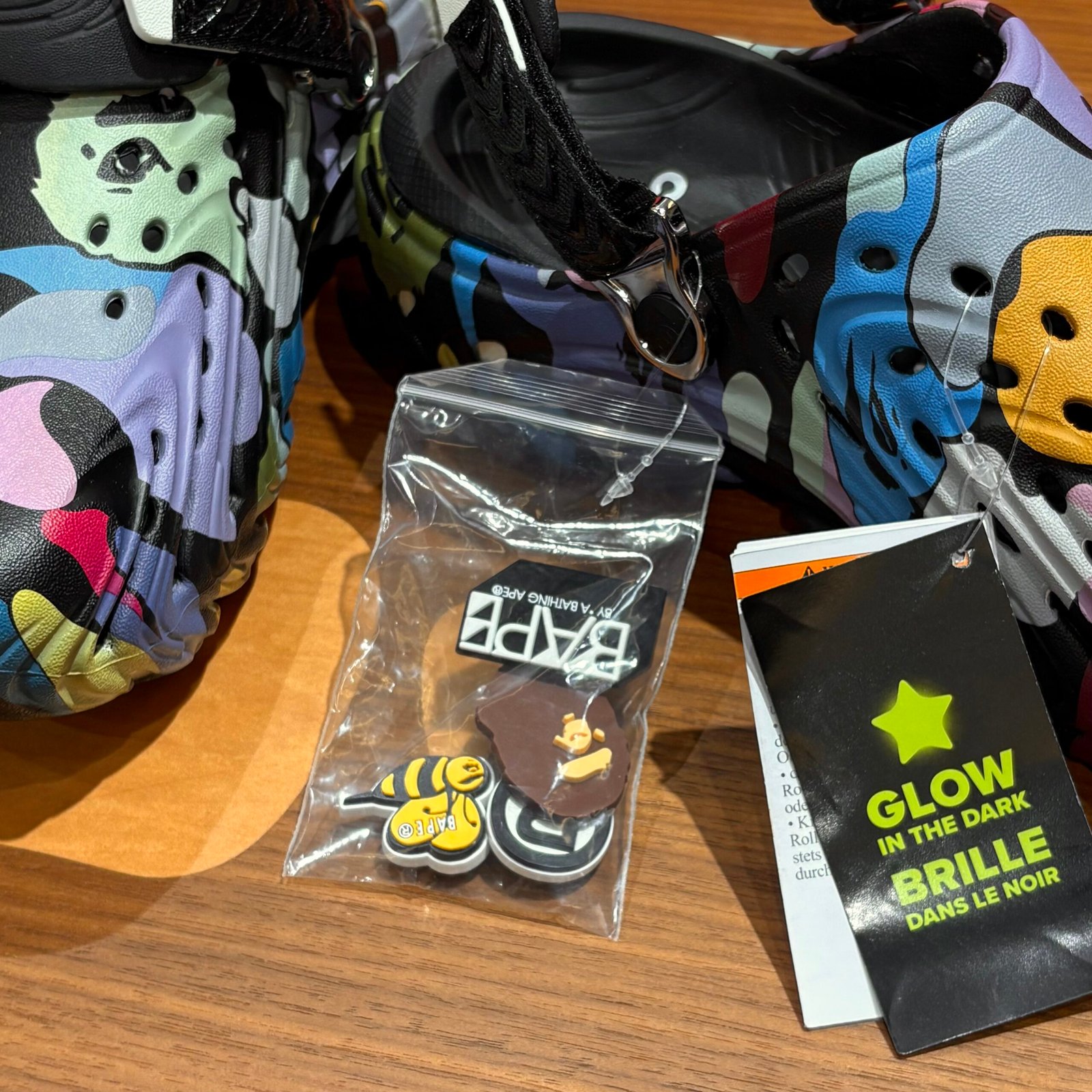 BRANDNEW BAPE x Crocs Echo II Black Clogs (size 6) - SOLD - Image 6