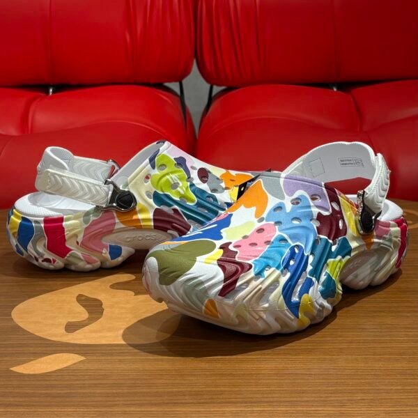 BRANDNEW BAPE x Crocs Echo II White Clogs (size 10) - SOLD